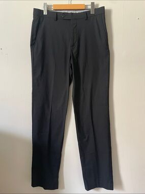 Michael Kors Black Dress Pants Men’s 32x32 Stretch Straight Leg